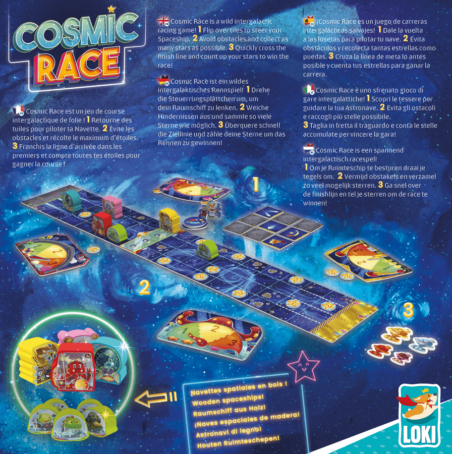 Cosmic Race - Board Games - Image - Pop Weasel