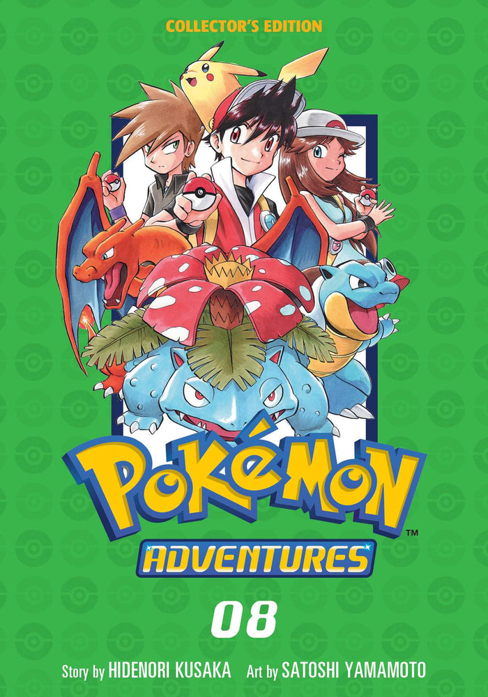 Front Cover - Pokémon Adventures Collector's Edition, Vol. 08 - Pop Weasel - Manga - Image - Pop Weasel