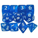 Eclipse 11 Dice Set: Pacific Blue