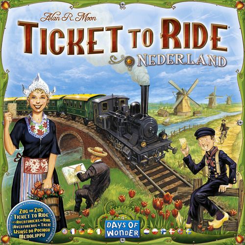 Pop Weasel Image of Ticket to Ride Map Collection 4 Nederland - Board Games - Image - Pop Weasel