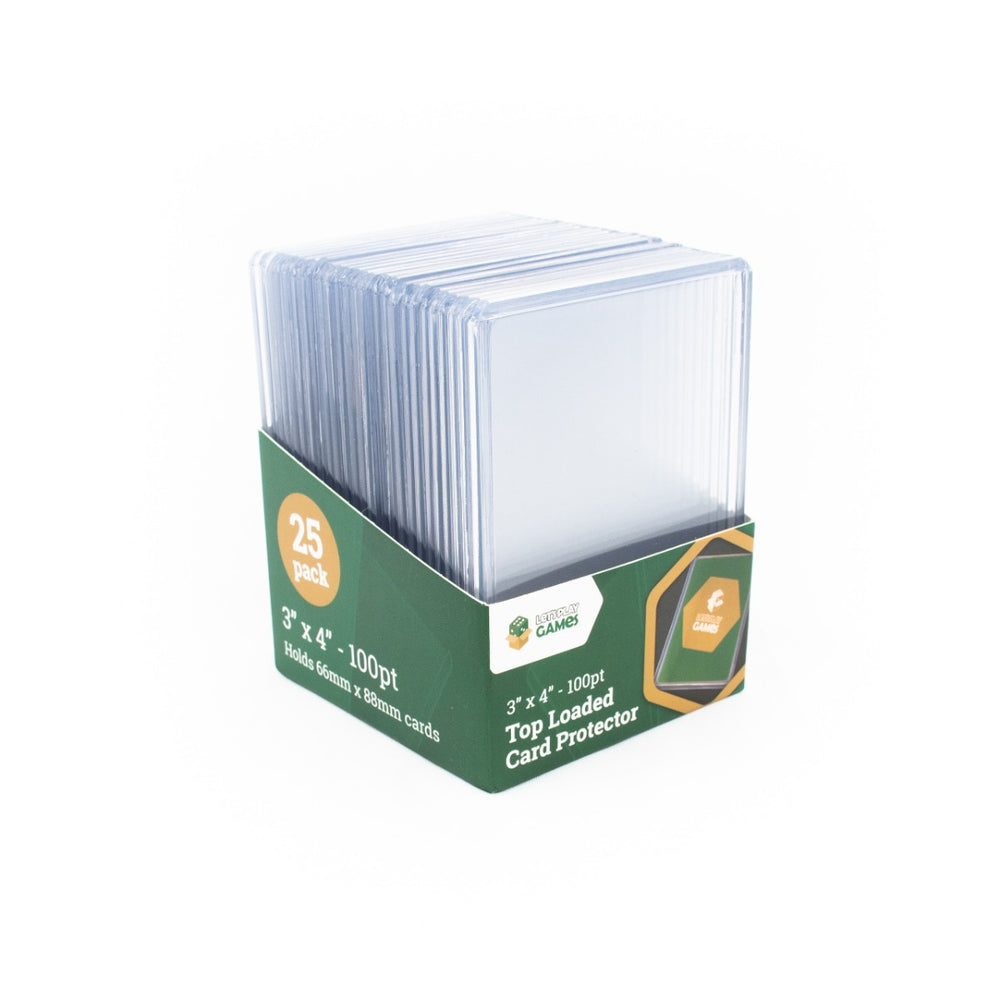 Pop Weasel Image of LPG Top Loaded Card Protector 3"x4" 100pt (25) - TCG Accessories - Image - Pop Weasel