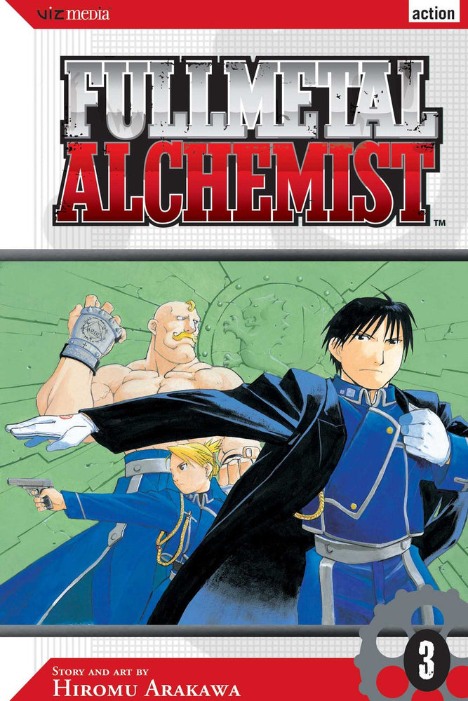 Front Cover - Fullmetal Alchemist, Vol. 03 - Pop Weasel - Manga - Image - Pop Weasel