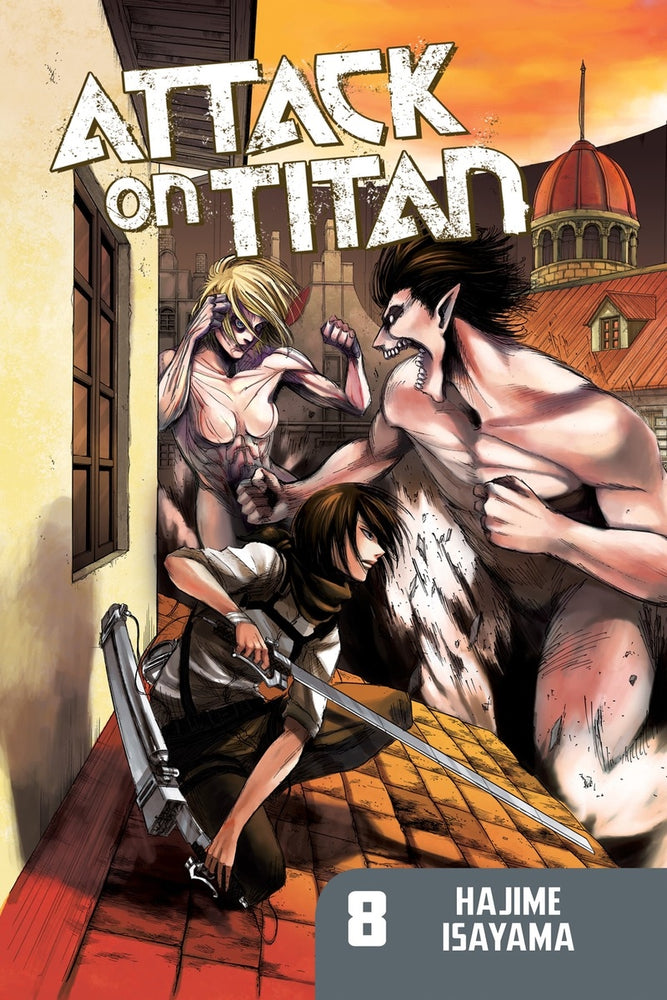 Front Cover - Attack on Titan 08 - Pop Weasel - Manga - Image - Pop Weasel