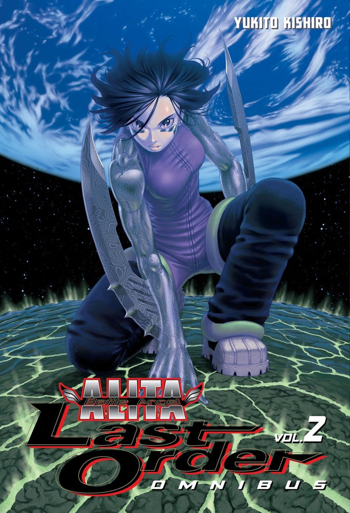 Front Cover - Battle Angel Alita Last Order Omnibus 02 - Pop Weasel - Manga - Image - Pop Weasel