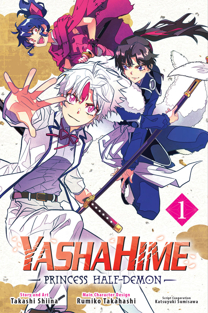 Front Cover Yashahime: Princess Half-Demon, Vol. 01 ISBN 9781974732654 - Manga - Image - Pop Weasel