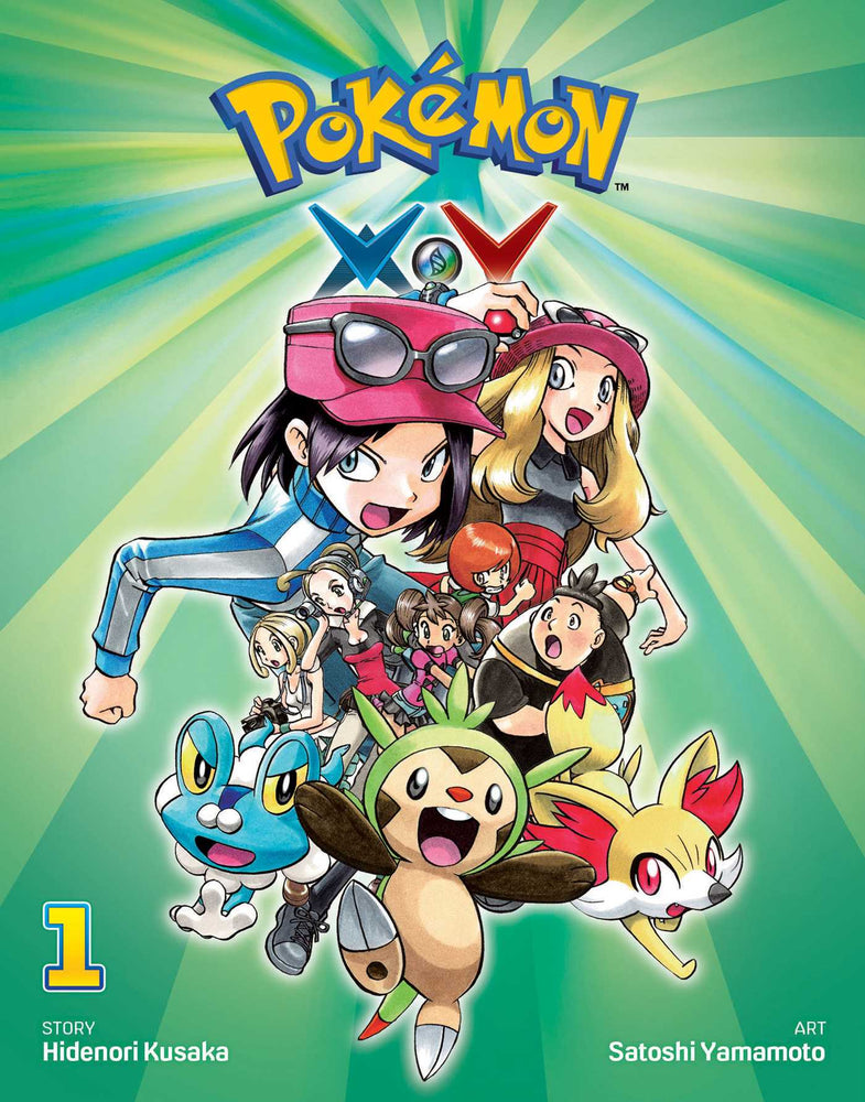Front Cover - Pokémon X•Y, Vol. 01 - Pop Weasel - Manga - Image - Pop Weasel